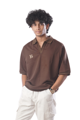 THE POLO XVI EARTHBORN BROWN - EMBROIDERY