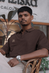 THE POLO XVI EARTHBORN BROWN - EMBROIDERY