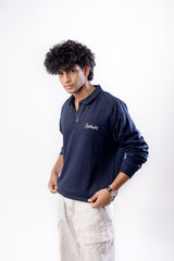 THE POLO XVI DEPTH BLUE - EMBROIDERY