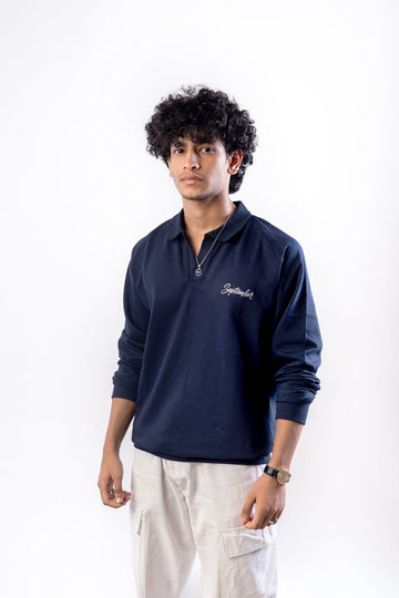 THE POLO XVI DEPTH BLUE - EMBROIDERY